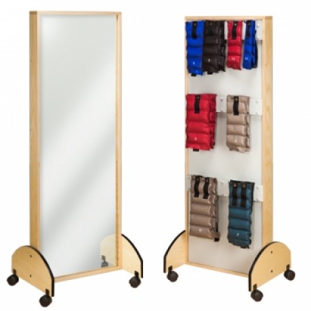 Mirror and Cuff Rack