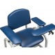 600 Upholstered, Padded, Stationary Armrests and Straight Flip Arm(s)