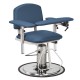 Clinton 6310 Blood Drawing Chair with Padded Arms