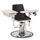 Clinton 6340-P Blood Drawing Chair with Flip Arm and Drawer