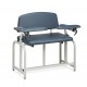 Clinton 66099B Bariatric Blood Drawing Chair with Padded Arms