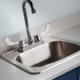 Clinton sink and faucet option